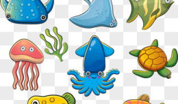 海底漫画,海底漫画中的奇幻世界